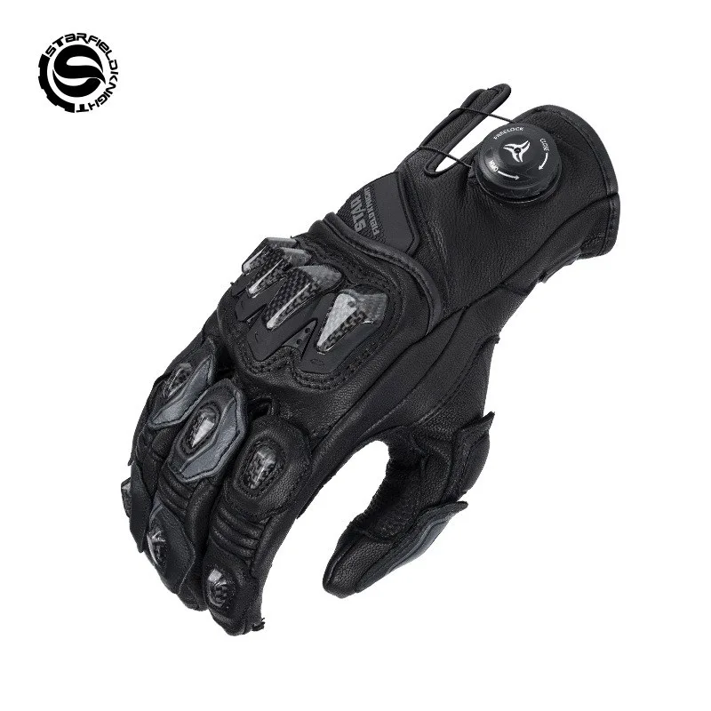 قفازات دراجات نارية STAR FIELD - مراجعة Motorcycle Glove Knuckle وسعره