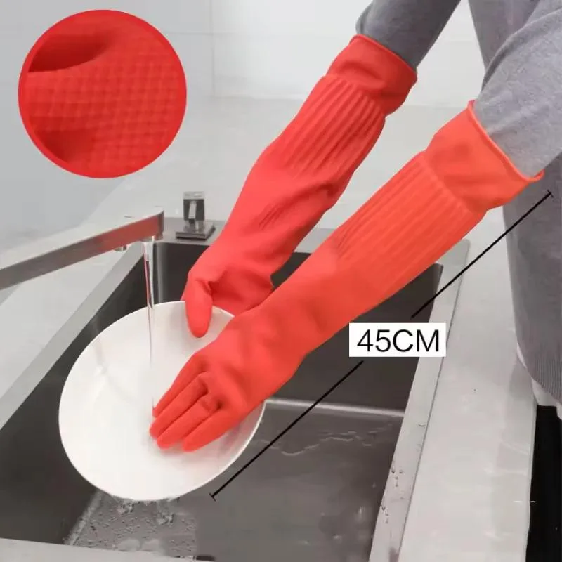 قفازات طويلة قابلة لإعادة الاس - مراجعة Rubber Glove Cleaning وسعره
