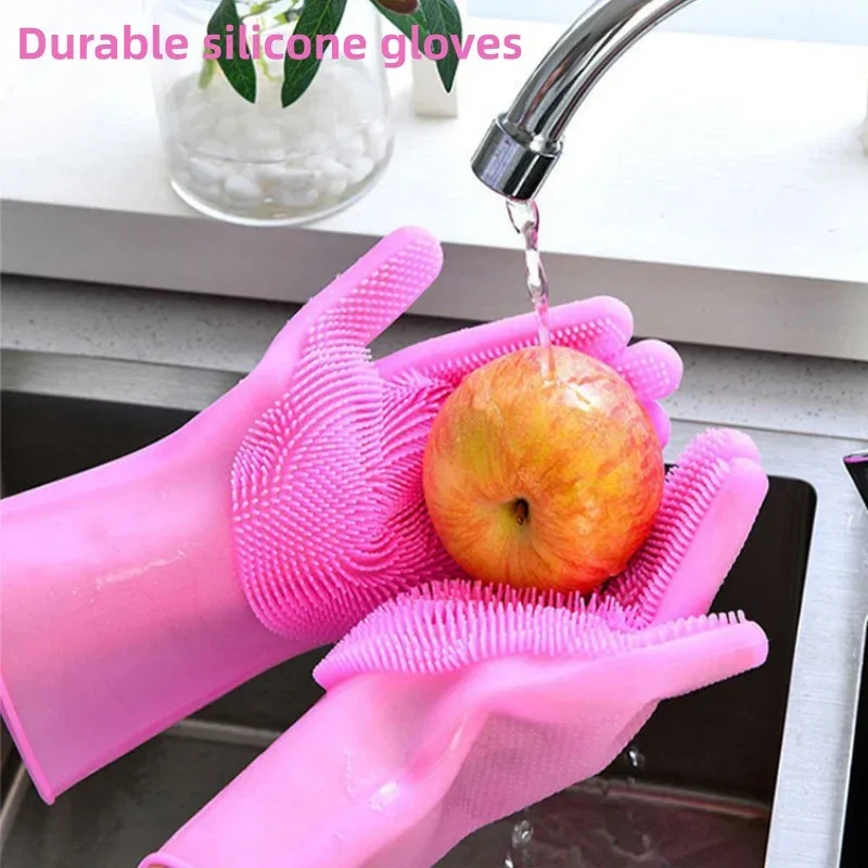 قفازات مطاطية منزلية متعددة ال - مراجعة Dish Glove Rubber وسعره