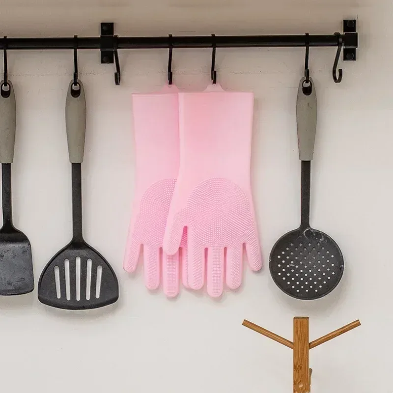 قفازات مطاطية منزلية متعددة ال - مراجعة Dish Glove Rubber وسعره