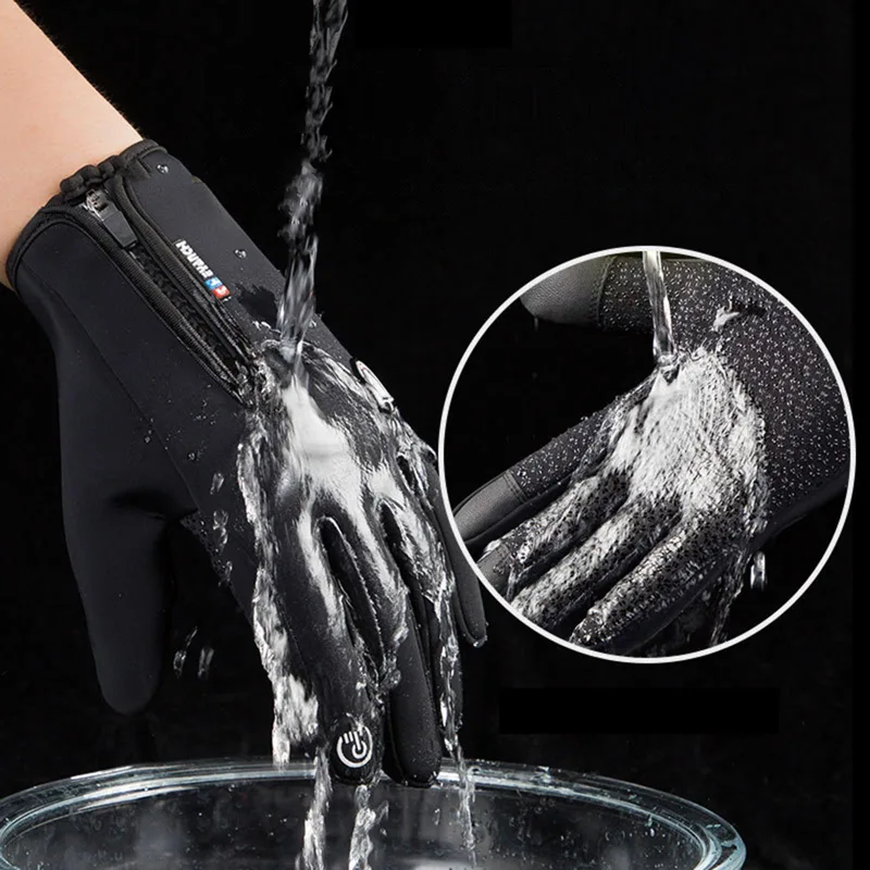قفازات تزلج مقاومة للرياح وعاز - مراجعة Winter Glove Insulated وسعره