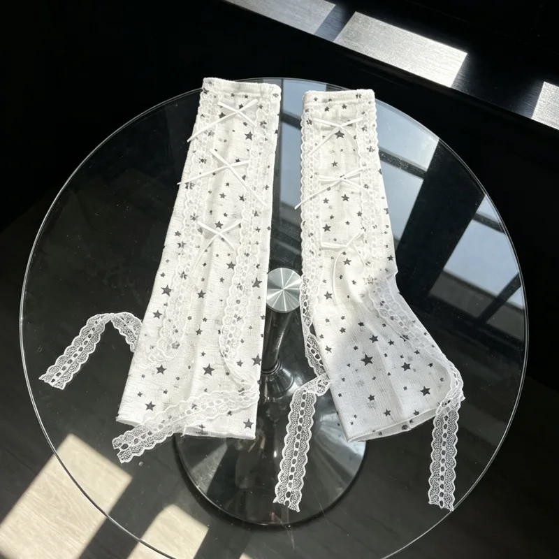 أكمام دانتيل طويلة بدون أصابع  - مراجعة Fingerless Glove Knit وسعره
