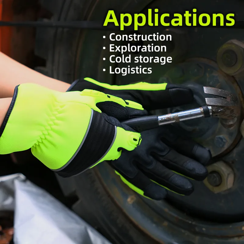 قفازات أمان مقاومة للصدمات بسم - مراجعة Work Glove Impact وسعره