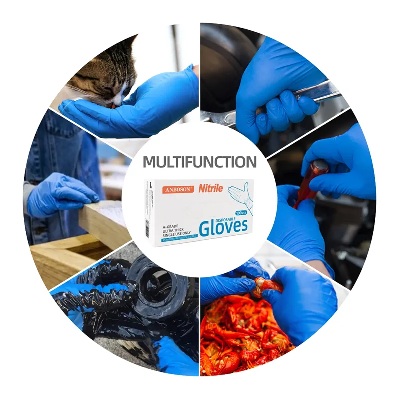 قفازات امتحان النتريل - قفازات - مراجعة Exam Glove Nitrile وسعره