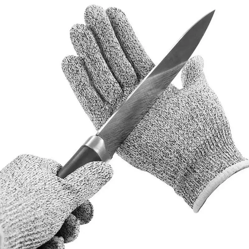 قفازات معدنية مقاومة للقطع وال - مراجعة Cut Resistant Glove وسعره
