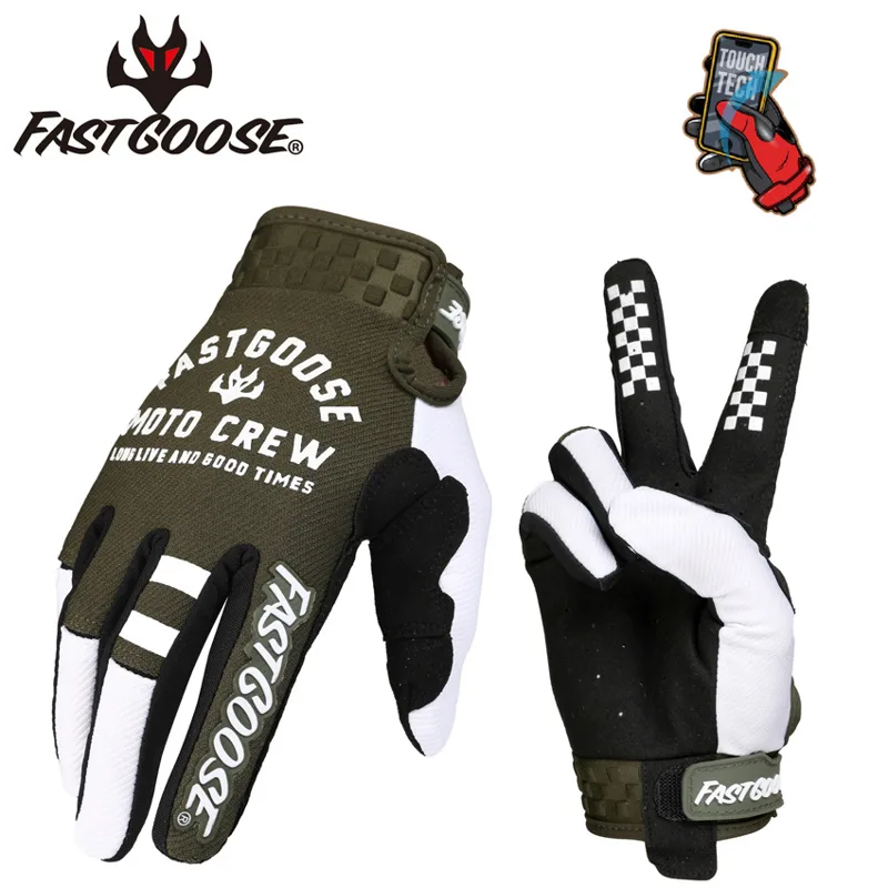 Fastgoose موتوكروس MX الرياضة  - مراجعة Cycling Glove Padded وسعره
