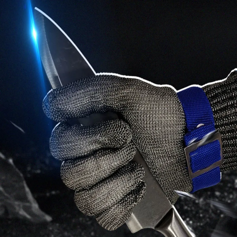 مكافحة قطع شبكة قفاز معدني سلا - مراجعة Cut Resistant Glove وسعره