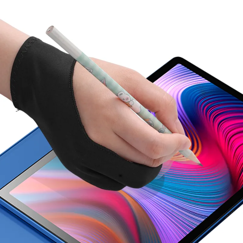 قفاز رسم بتقنية منع لمس راحة ا - مراجعة Touchscreen Glove Capacitive وسعره