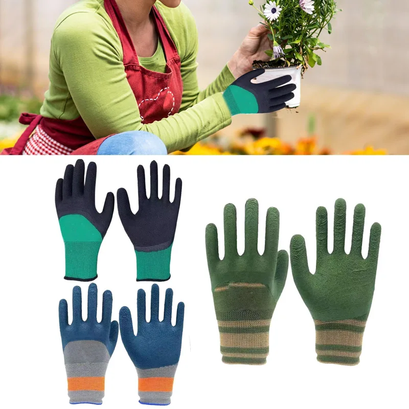 زوج واحد من قفازات الحدائق الن - مراجعة Gardening Glove Waterproof وسعره