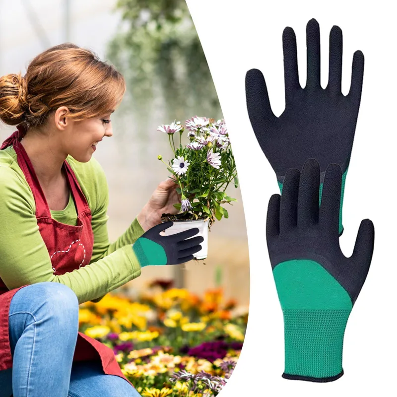 قفازات للحدائق مقاومة للأشواك  - مراجعة Gardening Glove Waterproof وسعره