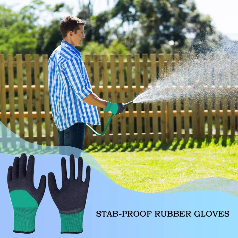 قفازات للحدائق مقاومة للأشواك  - مراجعة Gardening Glove Waterproof وسعره