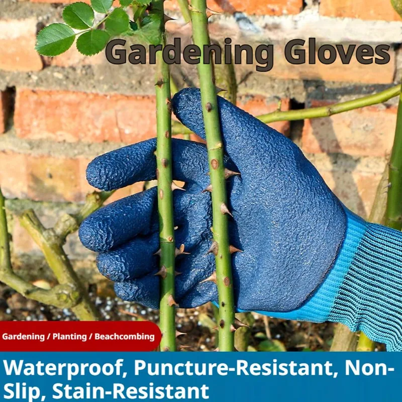 قفازات حدائق مقاومة للطعن ومضا - مراجعة Gardening Glove Waterproof وسعره