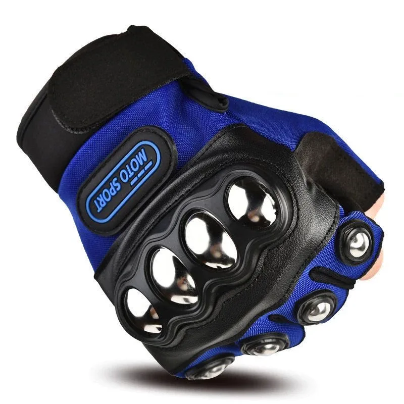 قفازات دراجة نارية من النحاس ا - مراجعة Motorcycle Glove Knuckle وسعره