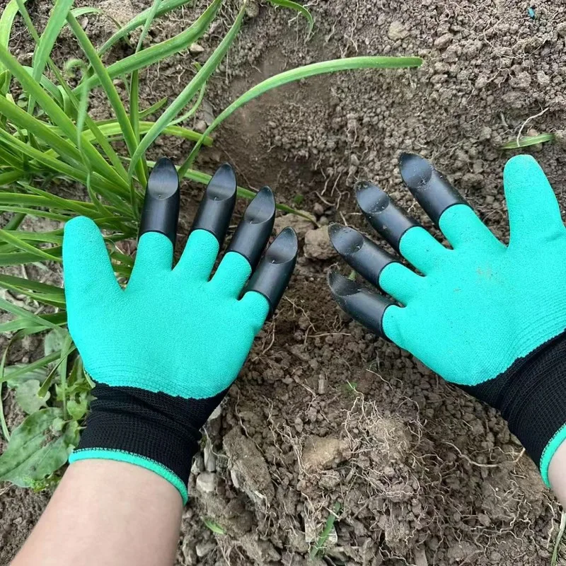 قفازات حدائق مزودة بأظافر مدمج - مراجعة Gardening Glove Waterproof وسعره