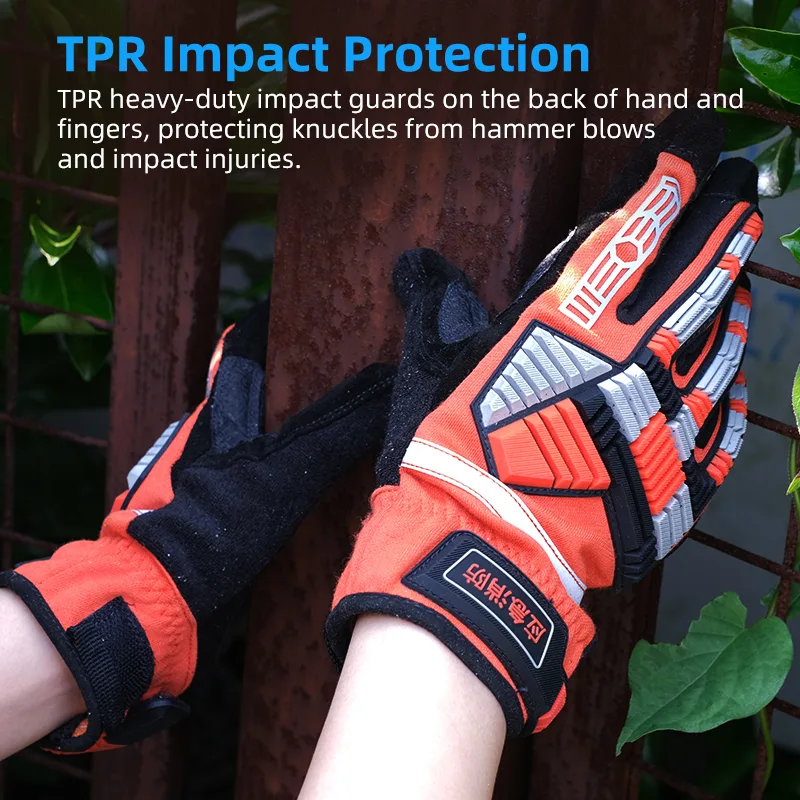 XYEHS زوج واحد من قفازات الإنق - مراجعة Work Glove Impact وسعره