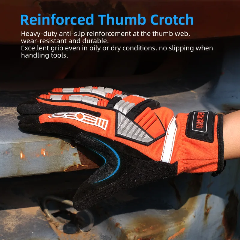 XYEHS زوج واحد من قفازات الإنق - مراجعة Work Glove Impact وسعره