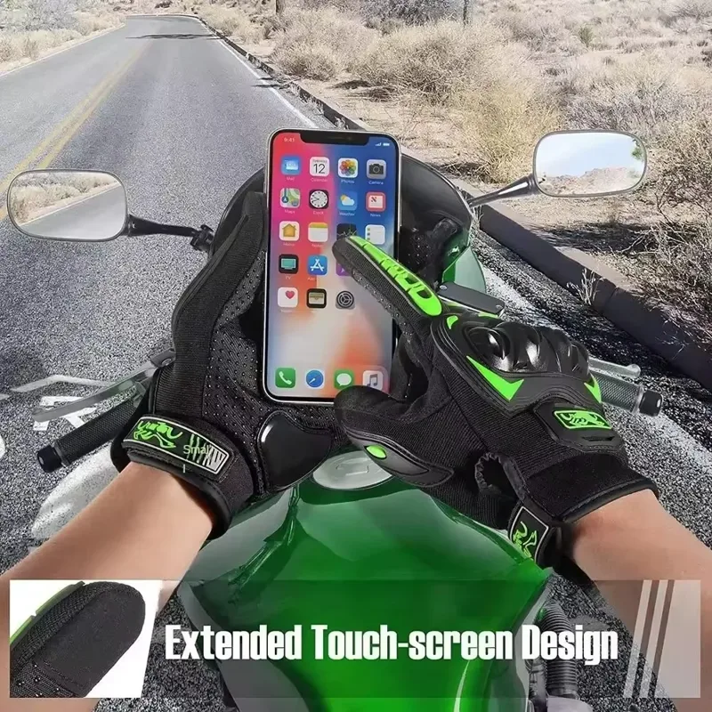 قفازات ركوب الدراجات النارية ا - مراجعة Motorcycle Glove Knuckle وسعره