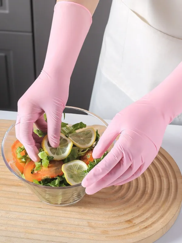قفازات طويلة للاستخدام مرة واح - مراجعة Rubber Glove Cleaning وسعره