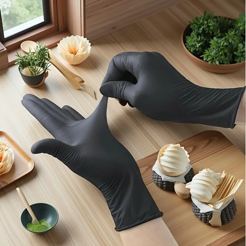 10/50/100 قطعة قفازات نتريل سو - مراجعة Nitrile Mechanic Glove وسعره