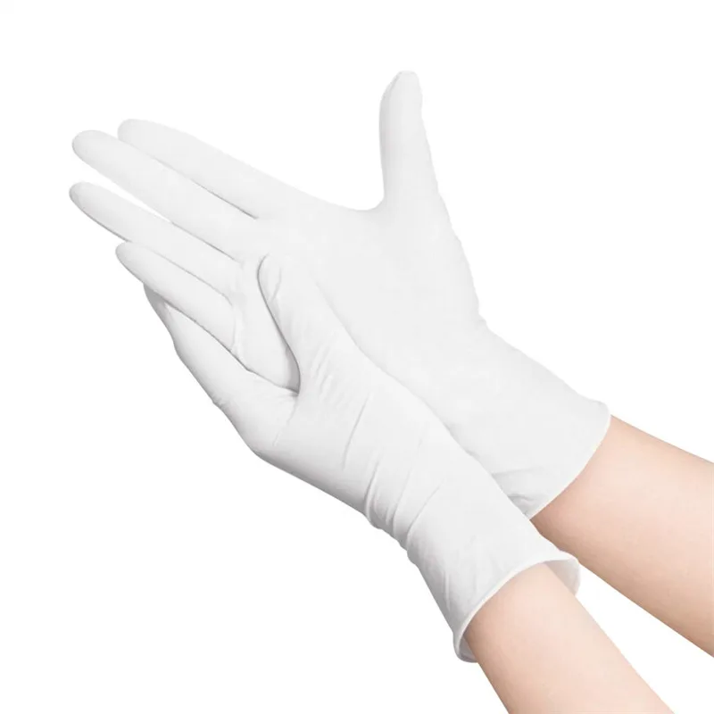 قفازات النتريل البيضاء القابل  - مراجعة Exam Glove Nitrile وسعره