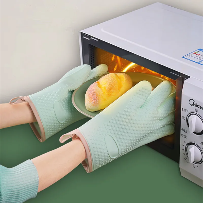 قفازات سيليكون مقاومة للحرارة  - مراجعة Oven Mitt Silicone وسعره