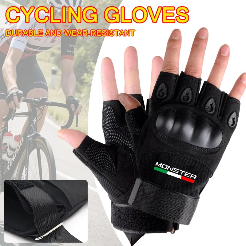 قفازات تكتيكية نصفية الأصابع ذ - مراجعة Motorcycle Glove Knuckle وسعره
