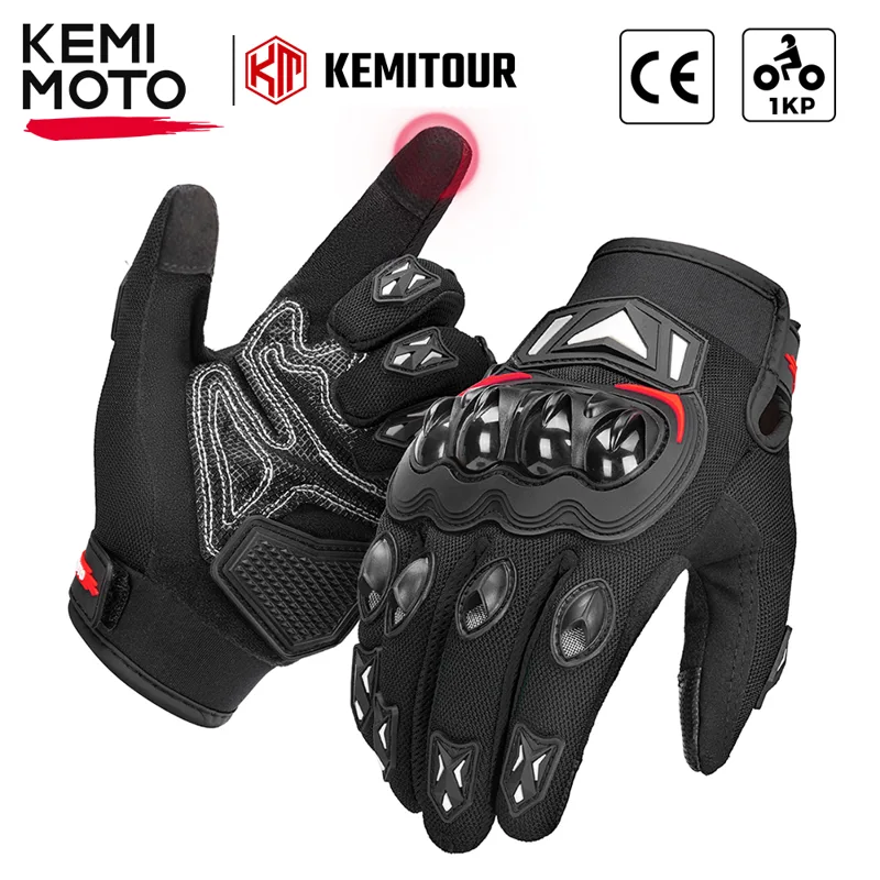 KEMITOUR الصيف دراجة نارية قفا - مراجعة Cycling Glove Padded وسعره